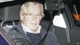 William Roache returning home