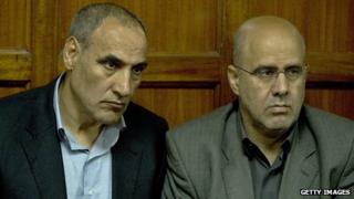 Sayed Mansour (L) and Ahmed Mohammed