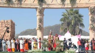 The Gupta family wedding