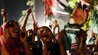 PPP supporters at a Lahore rally (6 May 2013)