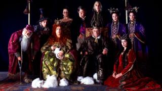 Cast of Gormenghast TV adaptation