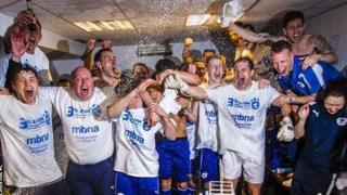 Chester's players celebrate