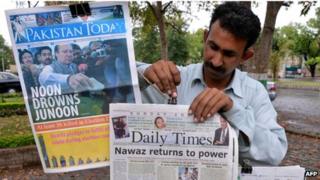 Pakistan media are euphoric over "historic" elections