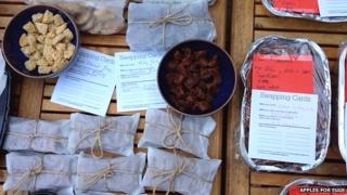 Table of food