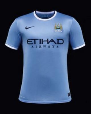 Manchester City's new Nike kit