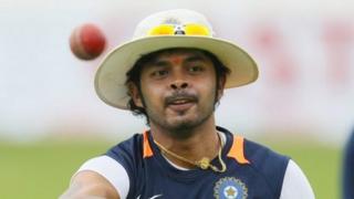 Indian cricketer Shantakumaran Sreesanth