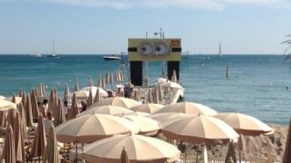 The goggles in Cannes