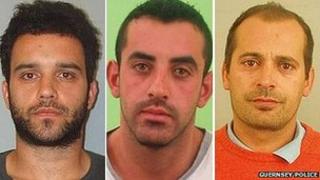 Ruben Almeida, Bruno Loreto and Jose Pinto