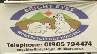 Nursery sign
