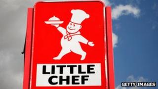 Little Chef sign