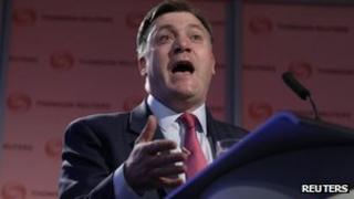 Shadow Chancellor Ed Balls