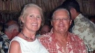 Jean and Scott Adam, in a photo provided by a family friend