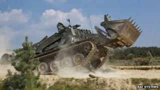Terrier combat vehicle