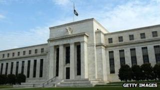 US Federal Reserve building in Washington, DC.
