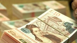 A new ten pound note issued by the Bristol Pound Company