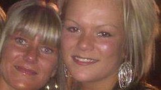 Lauren Murphy, right, with her sister Michelle