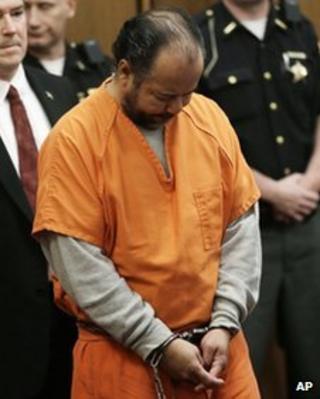 Ariel Castro during his arraignment in Cleveland, Ohio, on 12 June 2013