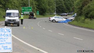 Scene of crash