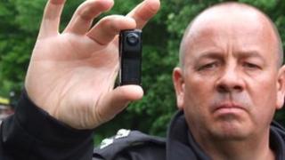 Insp Simon Orton with body camera