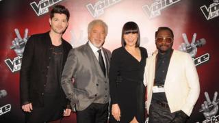 The voice judges