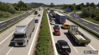 A German autobahn