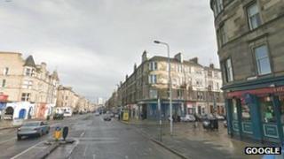 Leith Walk at the Dalmeny Street junction