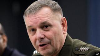 Retired US General James Cartwright in 2011