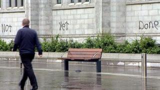 Marischal College vandalism