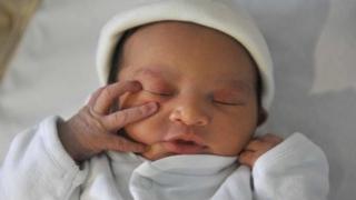 A newly born baby