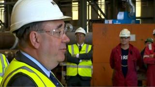 alex salmond in nigg