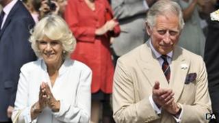 The Duke and Duchess of Cornwall