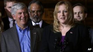 Lisa Raitt, Canada's during a news 12 April 2013