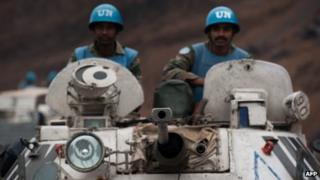 UN troops in DR Congo