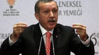 Turkish Prime Minister Recep Tayyip Erdogan. 18 July 2013