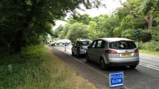 A337 between Lyndhurst and Brokenhurst
