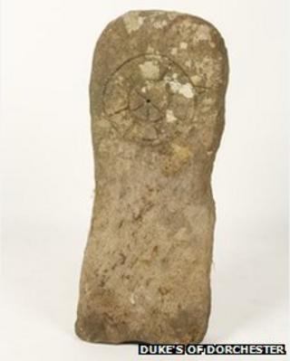 Rare Anglo Saxon gravestone