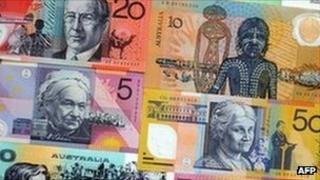 Australia bank notes