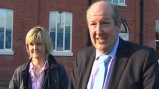 Bernie Routledge and Helen Price