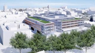 Angel Street office, Northamptonshire County Council