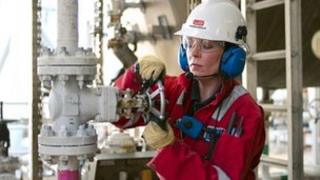 A Wood Group technician