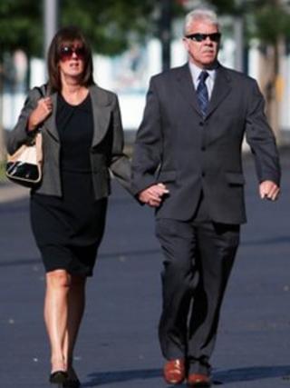 Lesley and Andrew Reeve at Teesside Crown Court