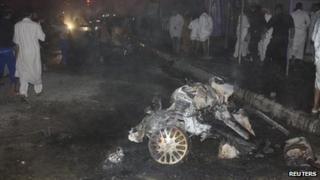 Bomb attack in Nasiriya, Iraq, 10 August