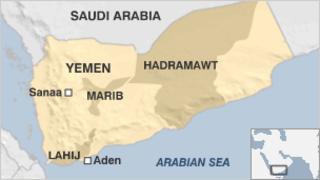 Map of Yemen