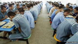 File photo: China prison