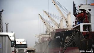 Mozambique port