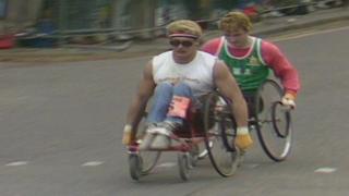 Chris Hallam (front)