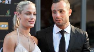 Oscar Pistorius and Reeva Steenkamp