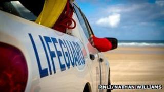 Lifeguard vehicle