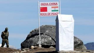 File photo of Indian Army personnel at Bumla Pass on the India-China border in Arunachal Pradesh