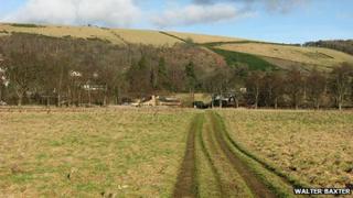 Farm land near Gattonside